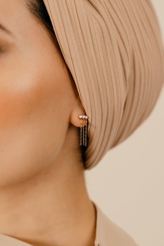 BARSH Pearl Earrings image 1