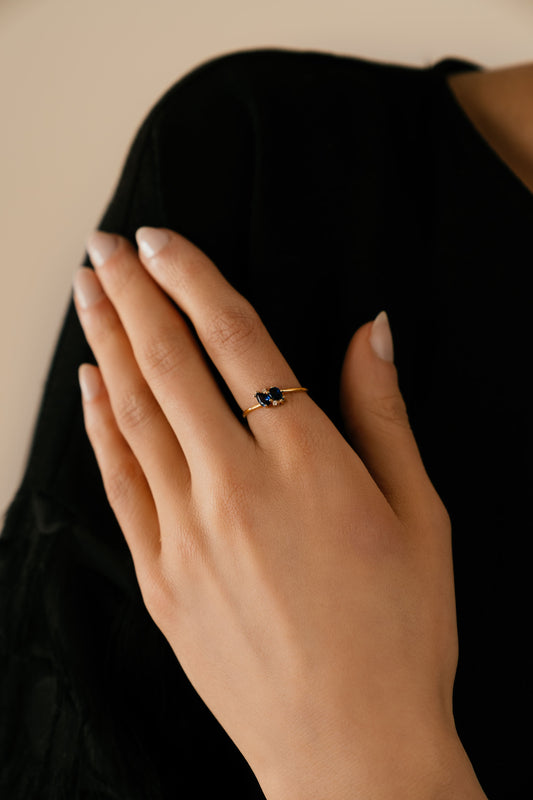 BATALA Sapphire and Diamond Ring image 1