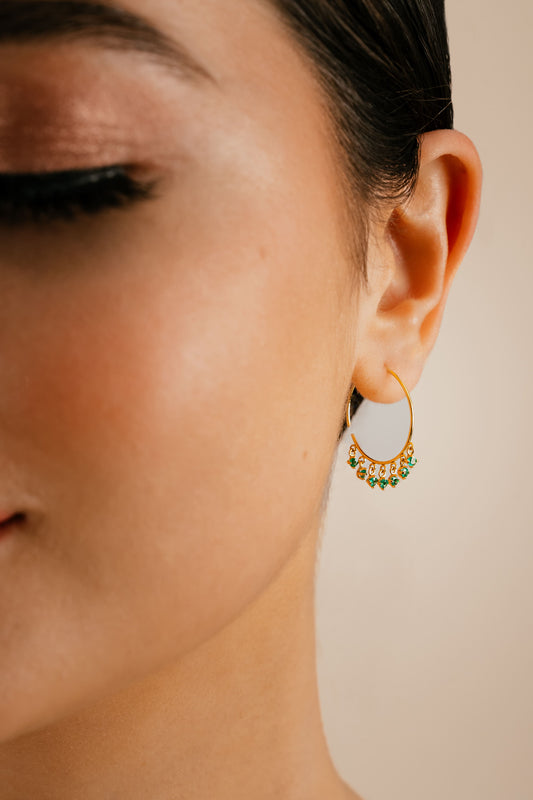 NATH Emerald Earrings image 1