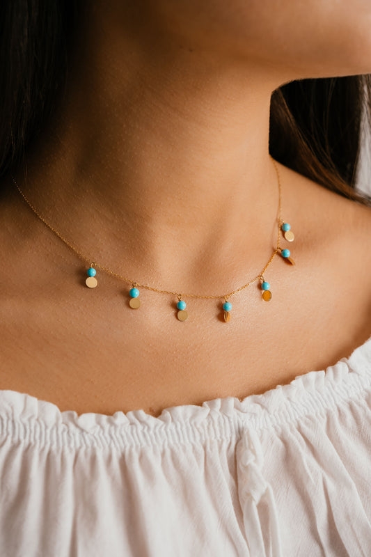BADAWI Turquoise Necklace image 1