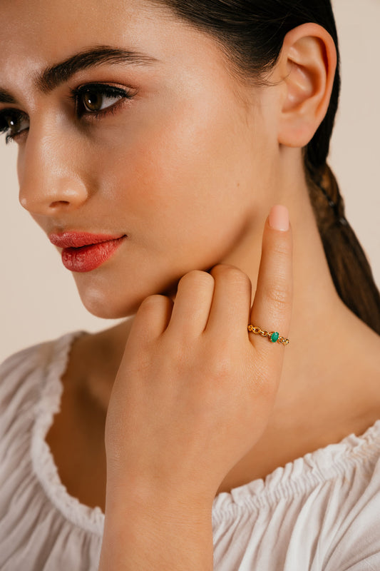 SILSILA Emerald Ring image 1