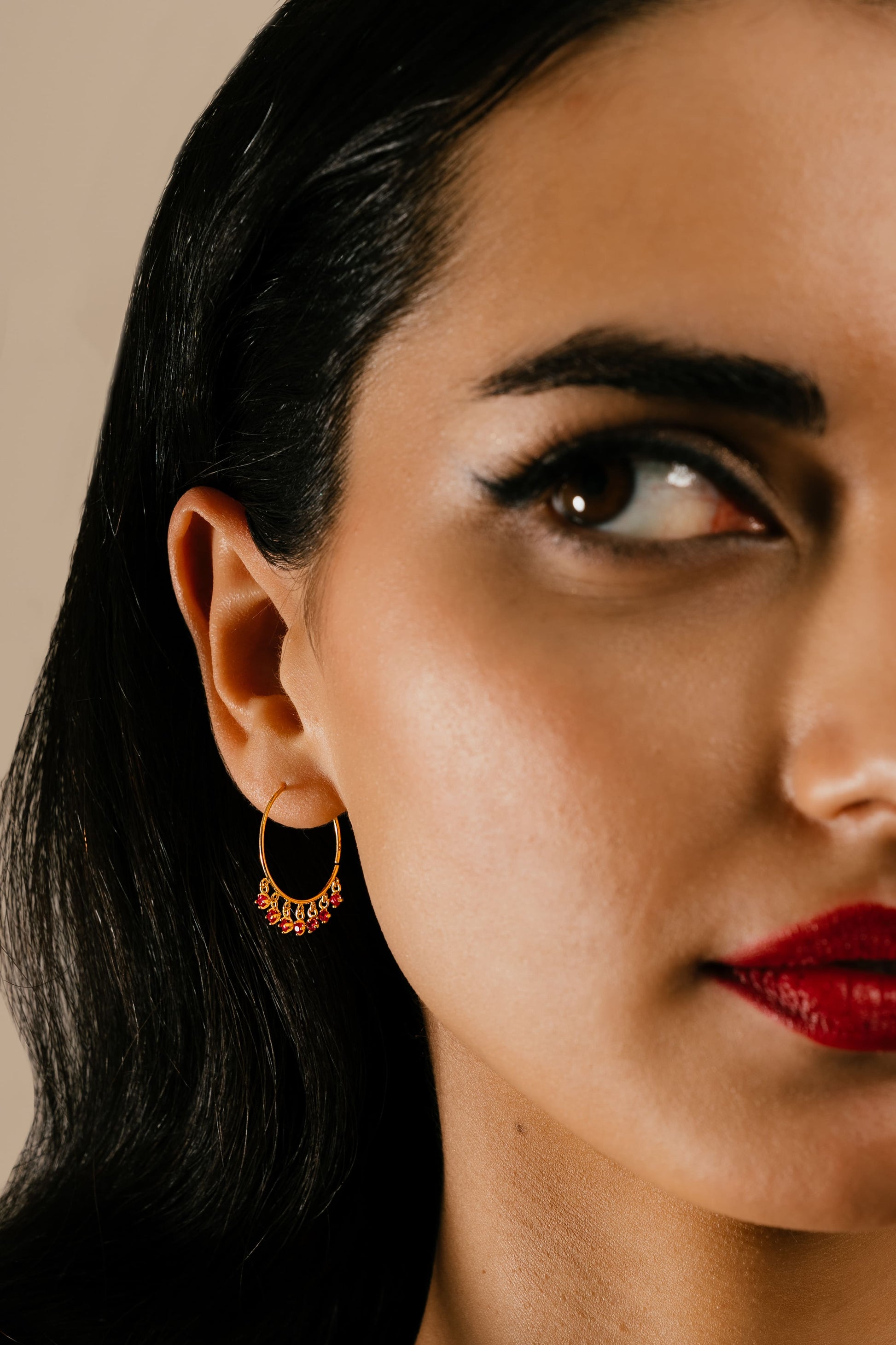 NATH Ruby Earrings image 1