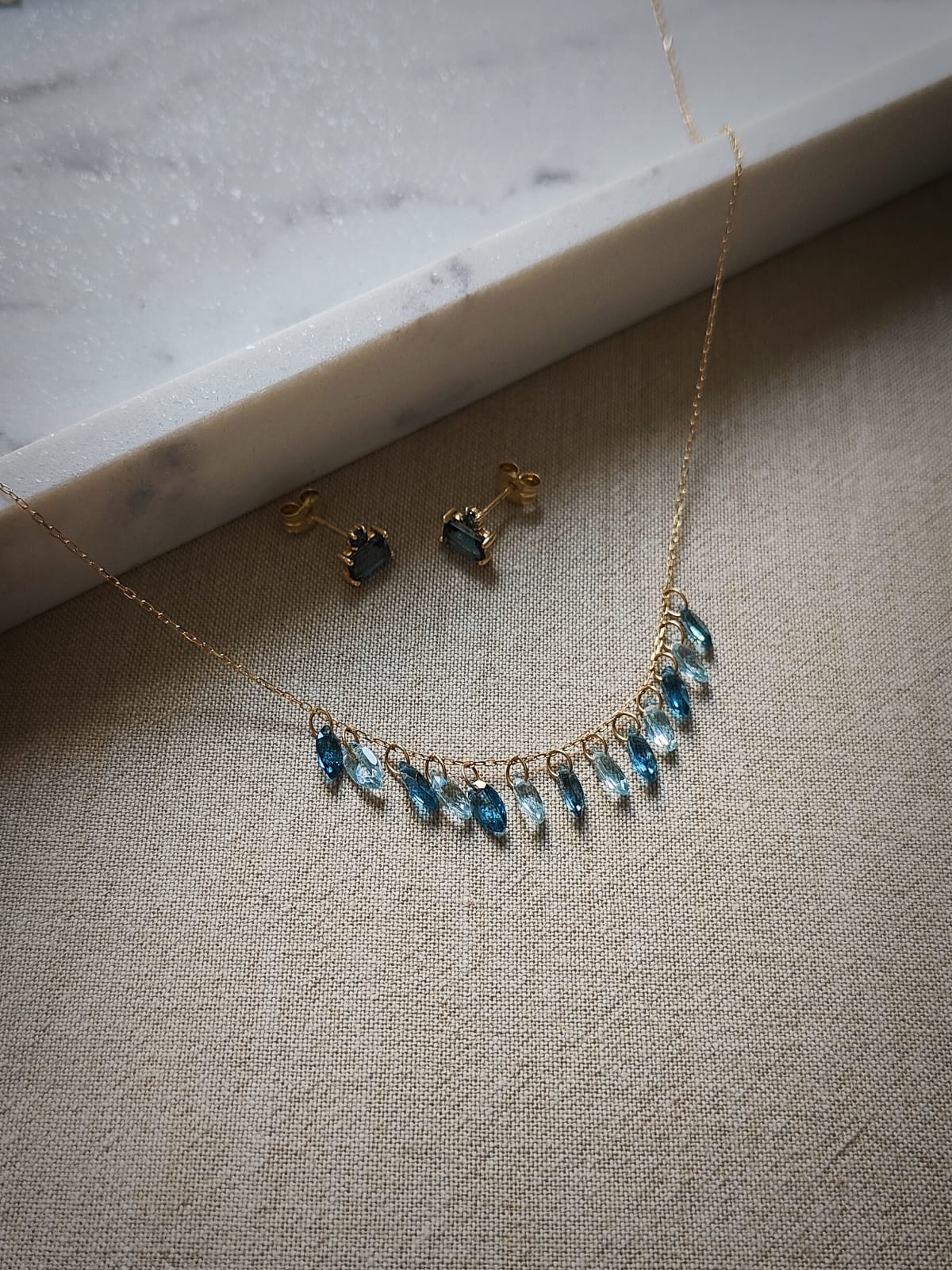 NEELA Topaz Necklace image 2