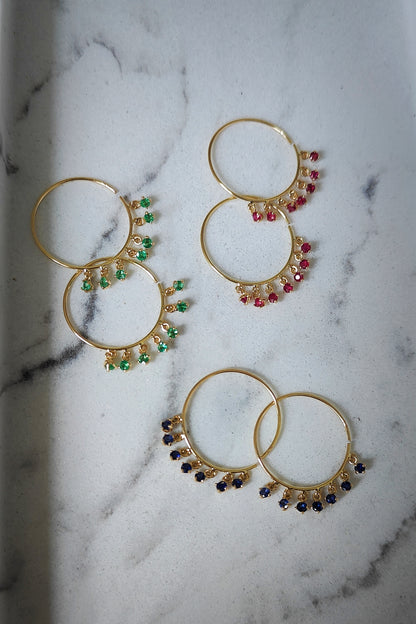NATH Emerald Earrings image 2