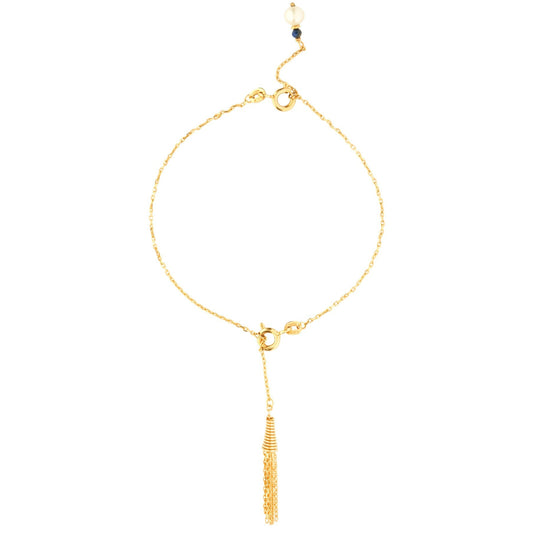 AMIRA Pearl and Lapis Lazuli Bracelet image 0
