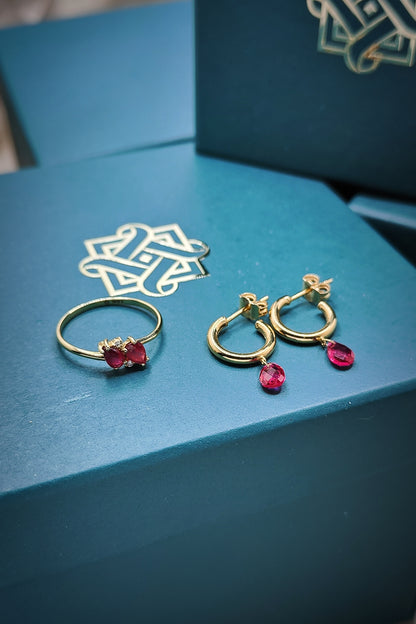 BATALA Ruby and Diamond Ring image 3