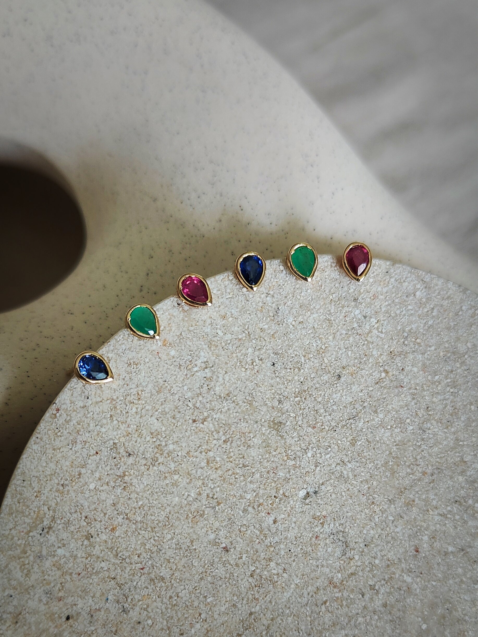 BATALA Ruby Earrings image 2