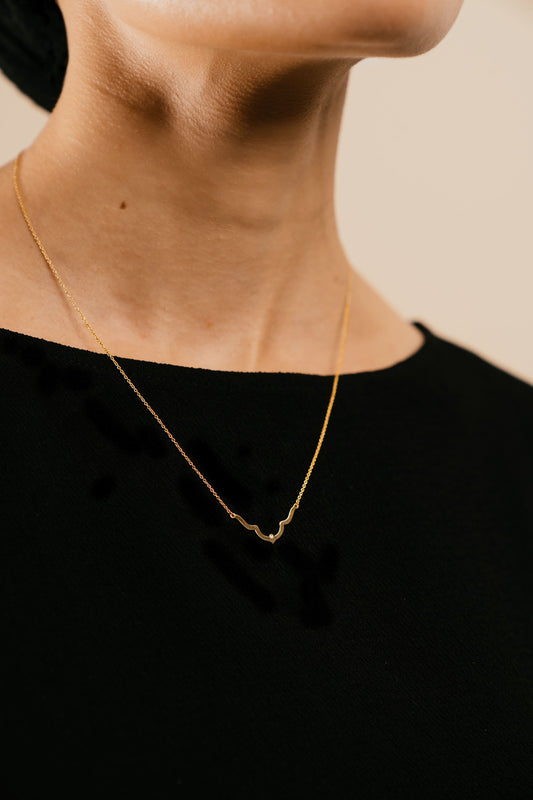 QAWS Diamond Necklace image 1