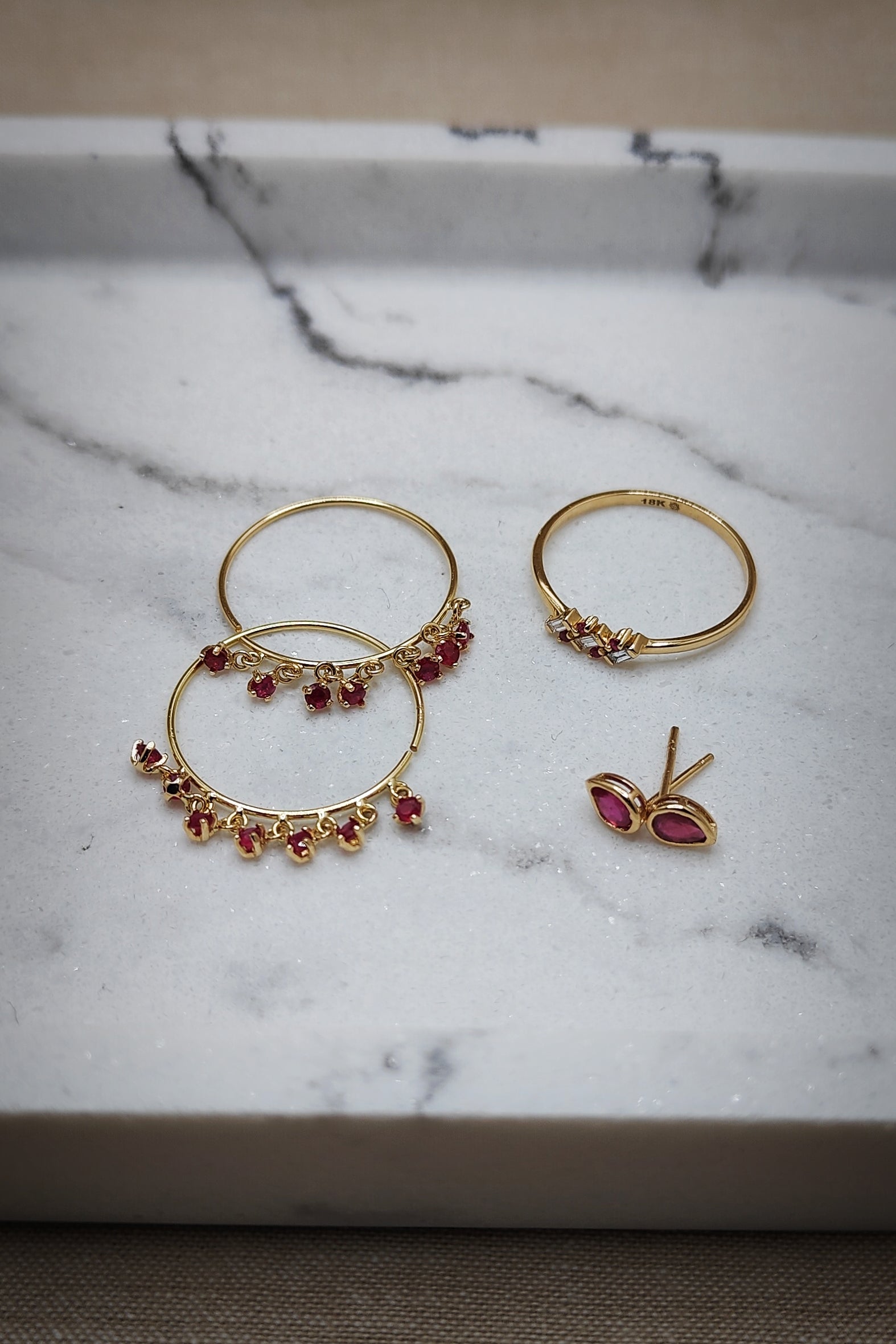 FUSAYFSA Ruby and Diamond Ring image 2