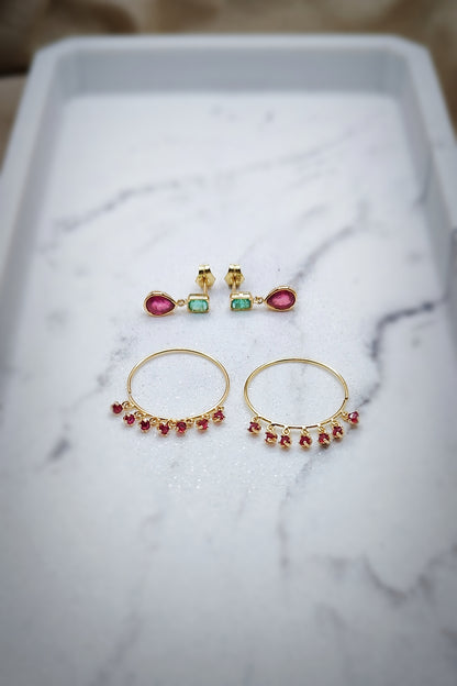 NATH Ruby Earrings image 2