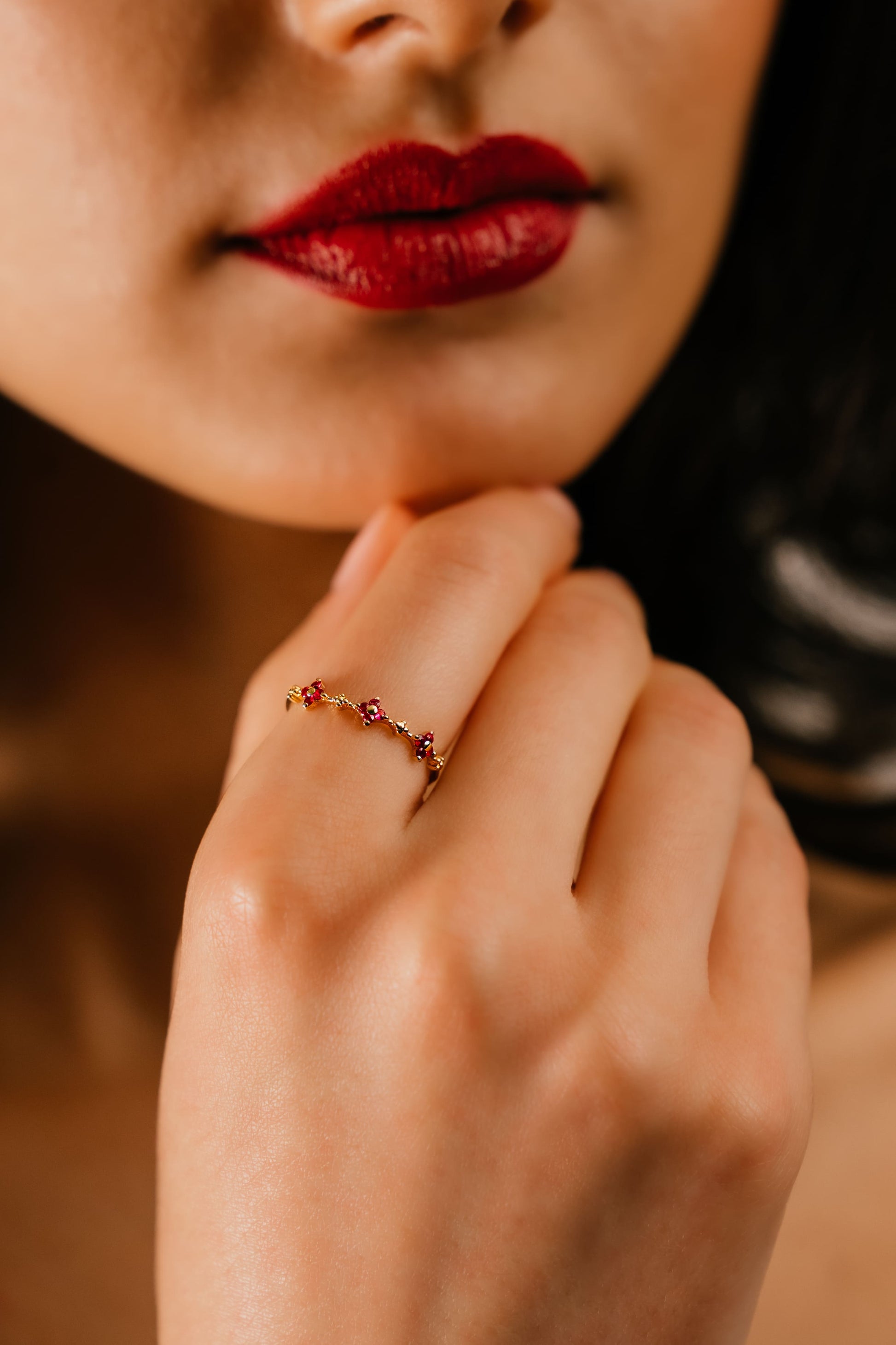 ZAHRA Ruby Ring image 1