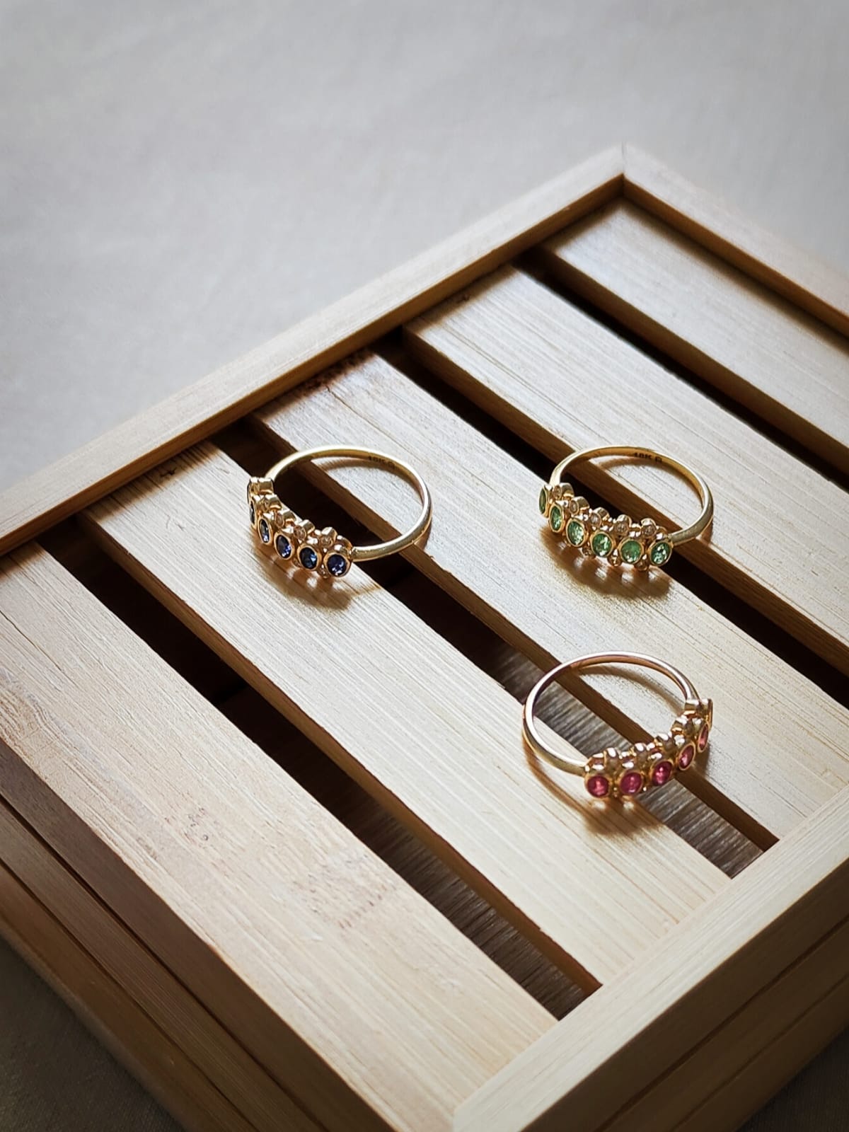 MALIKA Ruby and Diamond Ring image 2