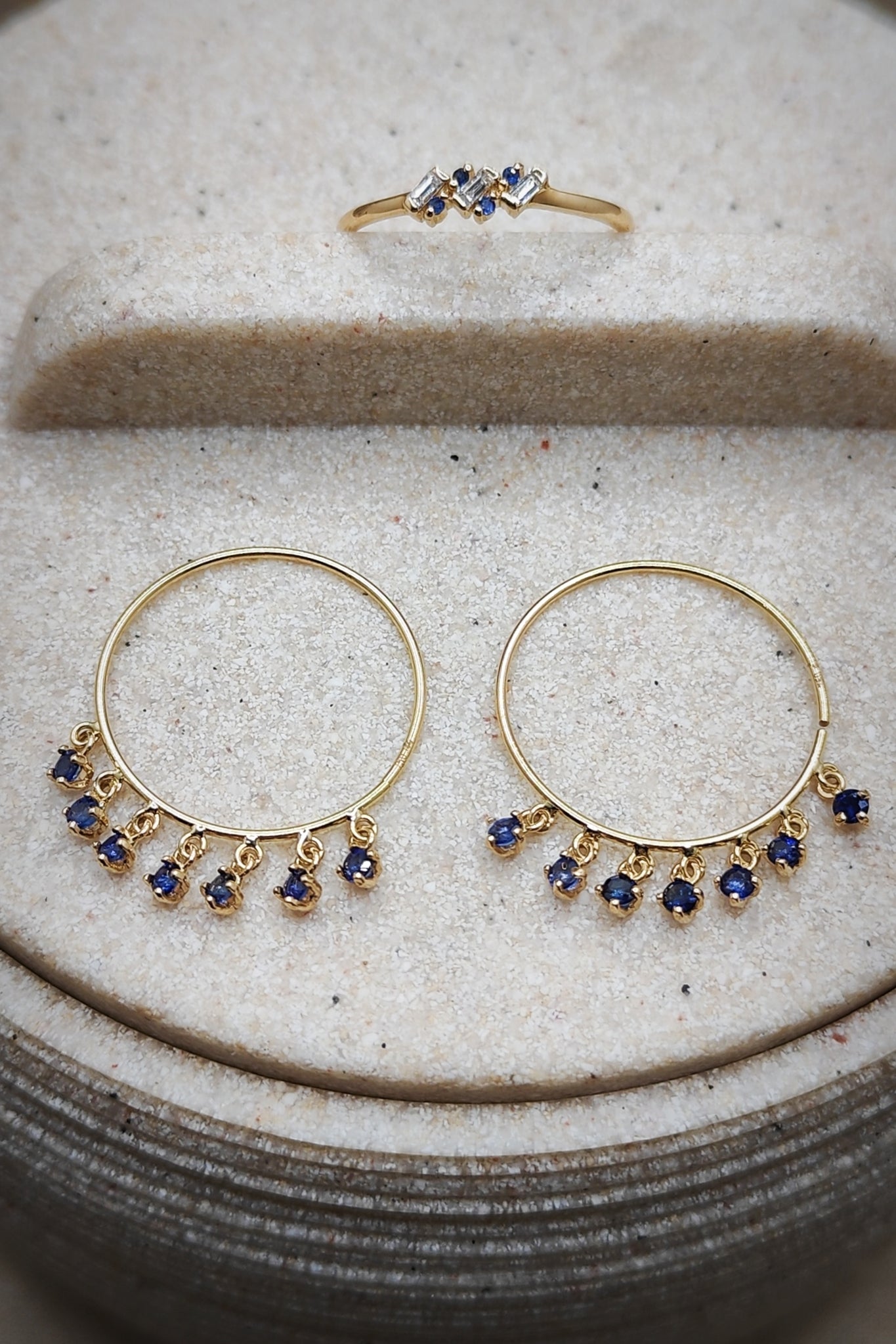 NATH Sapphire Earrings image 2