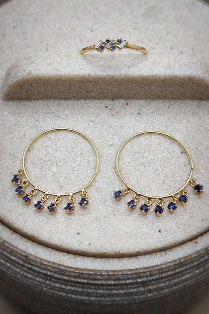 NATH Sapphire Earrings image 2