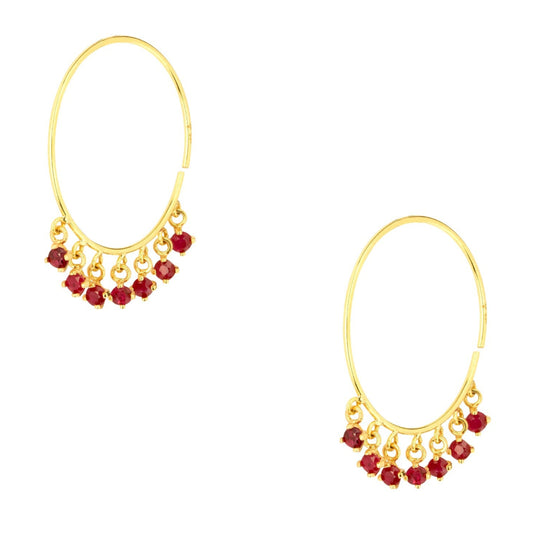 NATH Ruby Earrings image 0